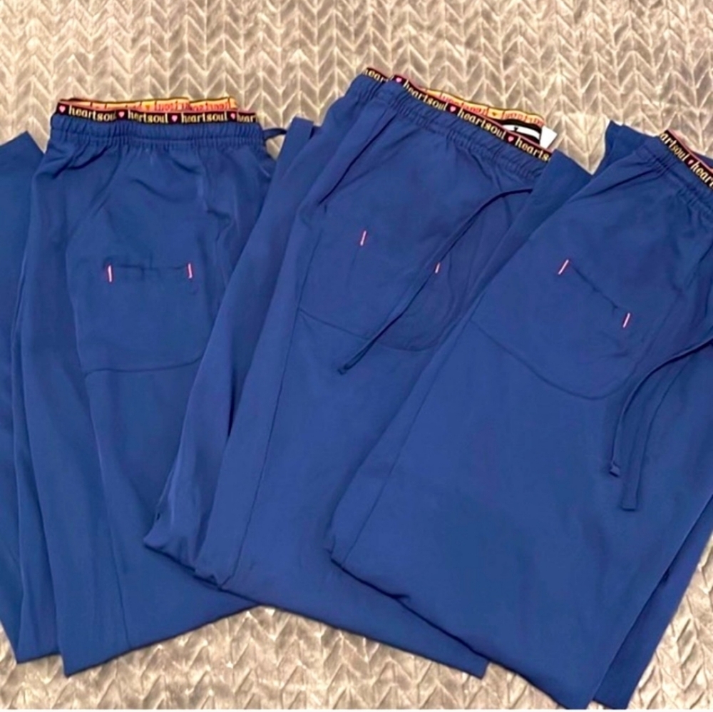 3 pair Heart and Soul Scrub Pant